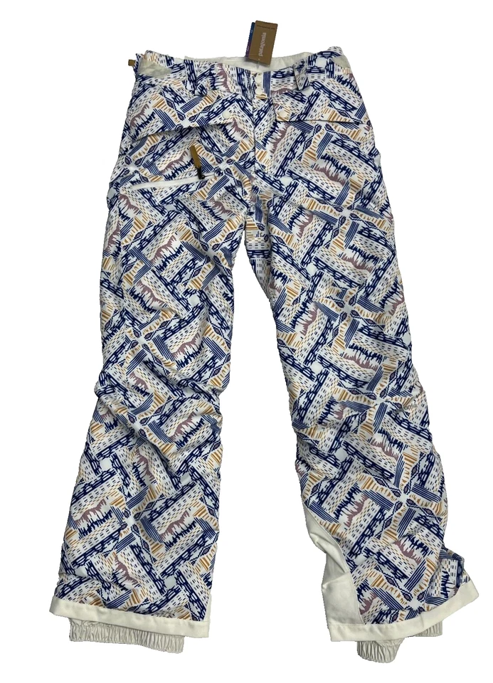 Patagonia H2no Girls Snowbelle Ski/Snow Pants Size M (10)