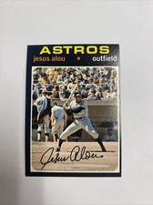 1971 Topps Baseball Jesus Alou Houston Astros Card #337