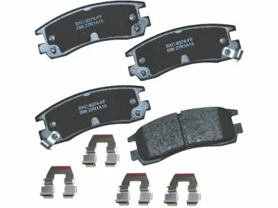 Juego de pastillas de freno traseras para Oldsmobile Alero 1999-2004 Bendix 95819NR 2000 2001 2002 Foto 1 de 2