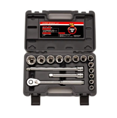 Cougar Pro Socket Wrench Set 1/2" Drive SAE 16 Pieces A42 - Image 1 of 2