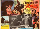Sign Of Zorro Walt Disney's Mexican Vintage Lobby Card 1958 Guy Williams  7
