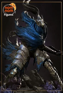 Artorias the Abysswalker 3D Printed Figure, Dark Souls Knight Statue, unbemalt - Bild 1 von 5