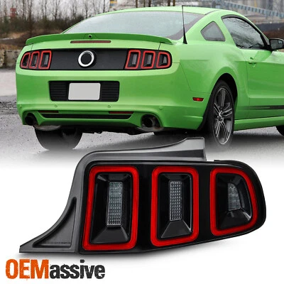 LED completo para Ford Mustang 10-14 con luces traseras secuenciales lente roja pasajero Foto 1 de 4