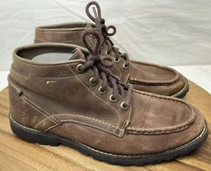 TIMBERLAND Chukka Boots Mens 8.5 M All Soft Leather Waterproof  Tan / Brown - Picture 1 of 22