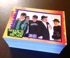 NEW KIDS ON THE BLOCK 1989 Topps Series 1 Complete (88) Card Set + (11) Stickers
