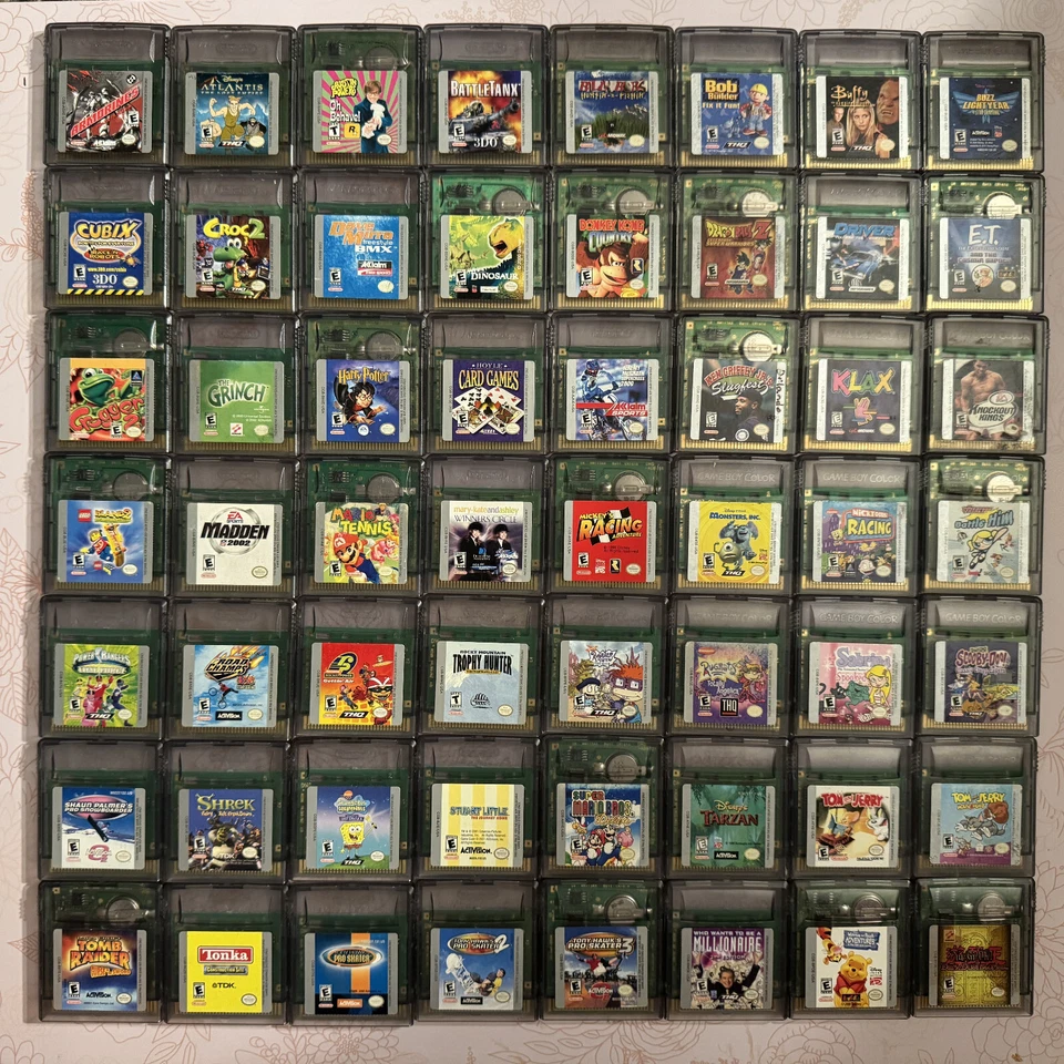 Nintendo Gameboy Color GBC Games LOT  - Pick & Choose SAVE 15% *SHIPS SAME DAY* - Image 1 of 4