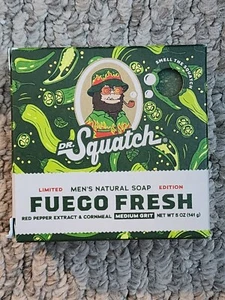 Dr. Squatch Soap Men's Natural Soap - LIMITED EDITION SALE! 1 Bar 5oz - Picture 1 of 2