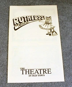 Rücksichtslos! Playbill - 1995 Old Town San Diego - Prane Walstrum Felthous McCartney - Bild 1 von 2