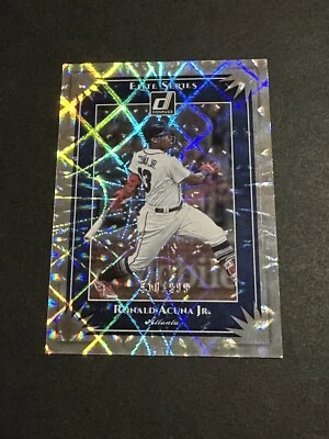 2019 Donruss Ronald Acuna Jr. Elite Series Diamond #1 - Braves - FREE SHIPPING - Image 1 of 2