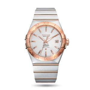 Relojes mecánicos automáticos para hombre impermeables luminosos pulsera de acero inoxidable - Imagen 1 de 16