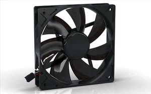 Noiseblocker Black Silent Pro PL-PS 120mm Computer Case Fan - Picture 1 of 2