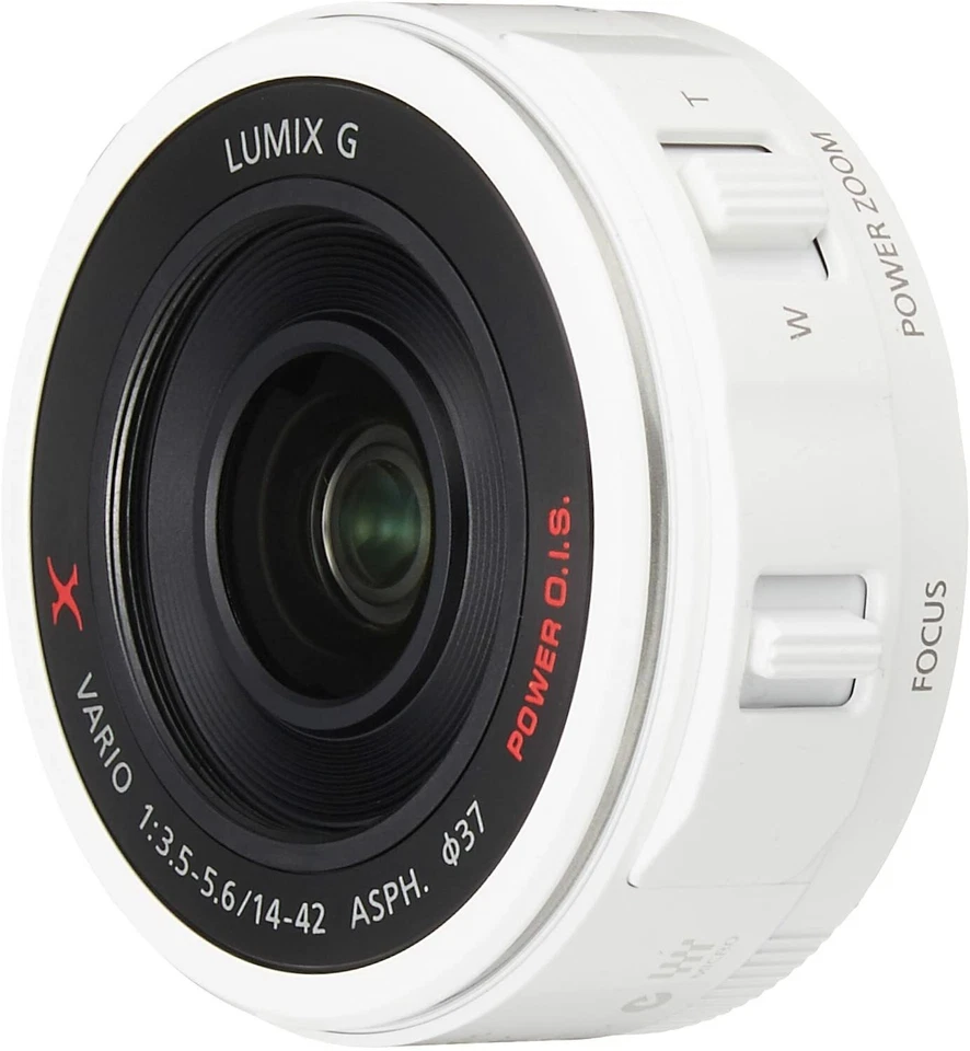 Panasonic H-PS14042-W LumixG X Vario PZ 14-42mmF3.5-5.6 O.I.S. Lente WH 41918 JP - Imagem 1 de 1
