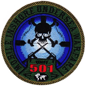 MIUWU-501 Naval Mobile Undersea Warfare Unit Five Zero One Patch - Picture 1 of 6