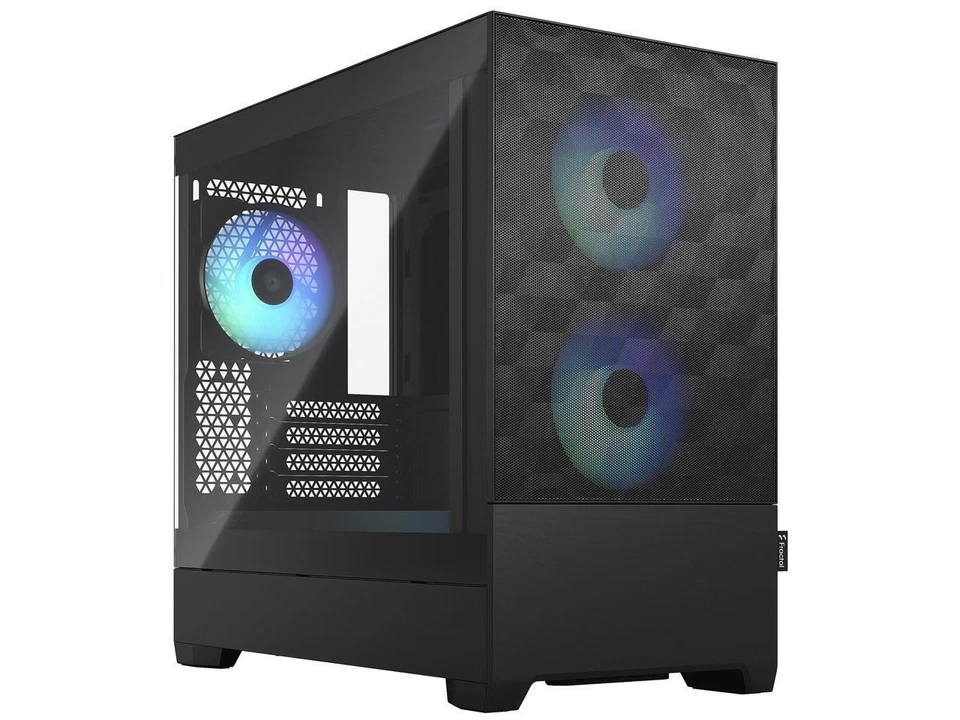 Fractal Design Pop Mini Air RGB Black TG mATX High-Airflow Clear Tempered Glass - Image 1 of 4