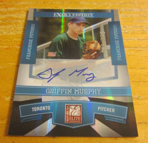 Griffin Murphy 2010 Donruss Elite Extra Ed Fran Fut Signatures #56 #'d 169/775