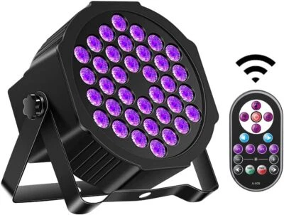 36 Led Uv Blacklight Stage Light With Remote Sound Activated Flexible Design - Image 1 of 4