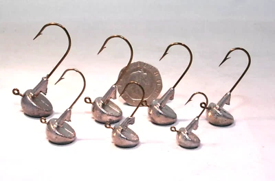 MK1TACKLE 10 xTip Up Jigköpfe Stand Up Jigkopf Köderangeln Weichplastik Angeln Jiggen