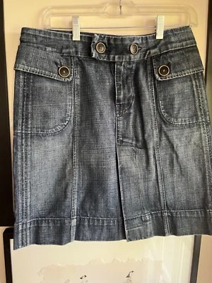 Ciudadanos de la Humanidad Talla 29 Algodón Denim Falda Bolsillos Grandes 19 Pulgadas Largo Foto 1 de 4