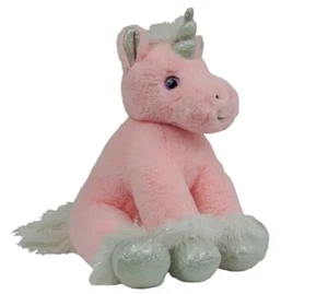 16" Sugar the Pink Unicorn Eco-Friendly Stuffed Toy - Soft & Cute Plush - Picture 1 of 3