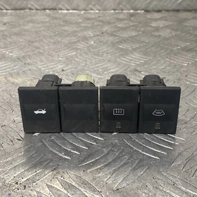 2004 FORD MONDEO MK3 WINDOW DEMIST & BOOT SWITCHES 1S7T-18K574-AA 1S7T-19B514-AA - Image 1 of 4