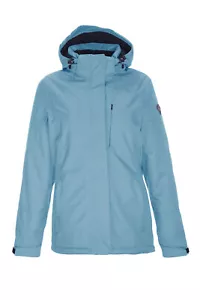Killtec Ladies Outdoor Jacket Zala KG Light Grey Waterproof Plain - Picture 1 of 2