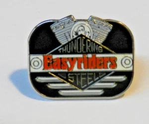 MOTORCYCLES EASYRIDERS THUNDERING STEEL HAT PIN - Picture 1 of 1