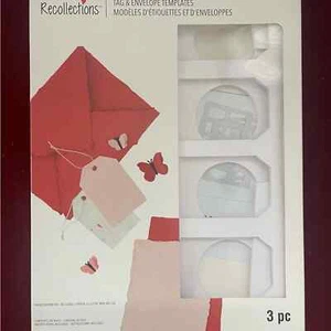 Recollections Tag & Envelope Templates for Paper Making crafts - Picture 1 of 7