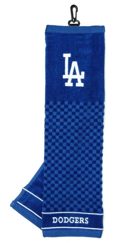 Los Angeles Dodgers 16"x22" Embroidered Golf Towel [NEW] MLB Golfing Cotton Cover