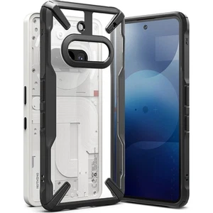 Etui na telefon Nothing Phone (3a) Ringke Case Cover Etui Przezroczyste / Czarne - Zdjęcie 1 z 7