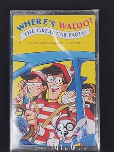 Where's Waldo Great Car Party Audio Cassette Life Cereal promo NEW SEALED - Picture 1 of 7