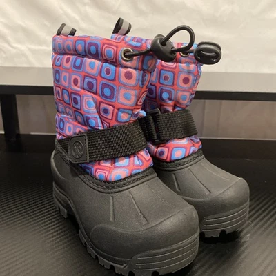 BOTA DE INVIERNO NORTHSIDE NIÑOS NIÑAS CON AISLAMIENTO HELADO NIEVE Talla 7 Niño pequeño Foto 1 de 4