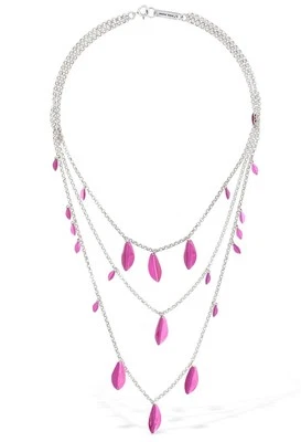 ISABEL MARANT COLLANA METAL SHINY LEAF COLLIER NECKLACE CO0015FAA1B20B23P - Изображение 1 из 4