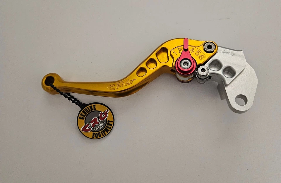 Palanca de embrague corta dorada ajustable Roll-A-Click para Suzuki GSXR1000 Hayabusa TL CRG Foto 1 de 1