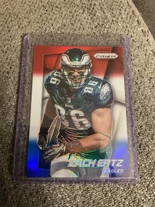 2014 Panini Prizm - Zach Ertz #184 Red White & Blue Prizm - Picture 1 of 2
