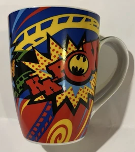 RARE DC Comics Mug Cup Batman Kalie Six Flags Mug - Picture 1 of 4