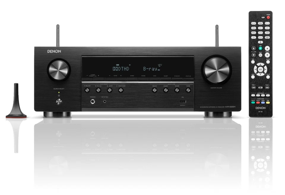 Denon AVR-S660H | B-Ware - Schwarz - Bild 1 von 4