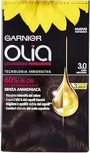 GARNIER OLIA- Shampoo colorante-tintura senza ammoniaca- Nero Naturale 3.0, Foto 1 de 1