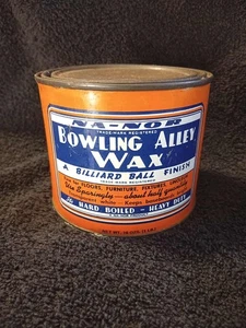 Vintage Dose / Dose Na-Nor Kegelbahn Holzboden Wachs Billard Kugel Finish - Bild 1 von 14