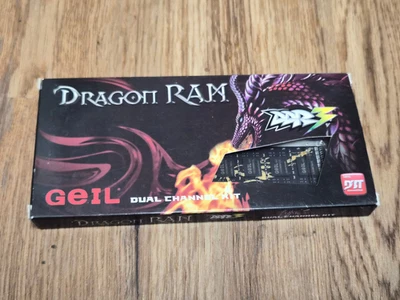 GeiL Black Dragon 8 GB (2x4GB) GB38GB1333C9DC DDR3-1333 PC3-10667 Memtest OK - Bild 1 von 4