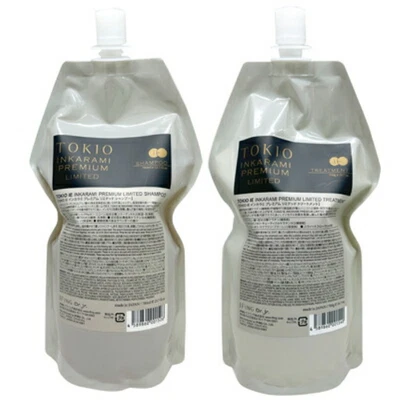 TOKIO IE INKARAMI Premium Limited Shampoo & Treatment Set 700ml Refill Japan - Image 1 of 2
