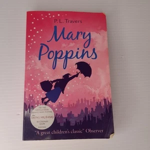 Libro clásico Mary Poppins de P. L. Travers raro edición británica pequeño libro de bolsillo - Imagen 1 de 16