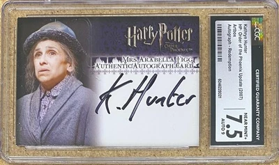 2007 Artbox Harry Potter OOTP Kathryn Hunter Auto Signed CGC 7.5 - Image 1 of 2