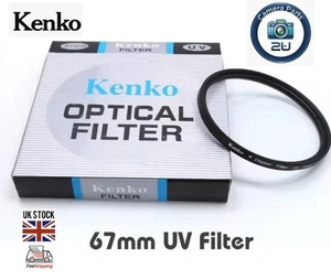 Kenko 67mm UV Digital Filter Lens Protector for Digital Camera UK Stock - Picture 1 of 8