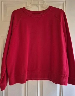 Moletom KIM ROGERS - G - Gola redonda com inserção "V" - Slvs longos, acabamento de malha canelada - Imagem 1 de 4