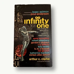 Infinity One Robert Hoskins ed Lancer 75-108 1970 SF anthology Clarke PB - Bild 1 von 4