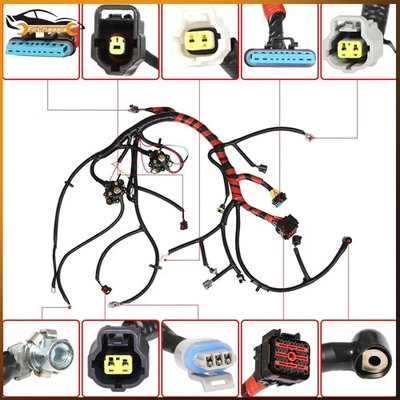 For Ford F-250/F-350/F450/F550 Super Duty 2002-03 7.3L-V8 Engine Wiring Harness - Image 1 of 4