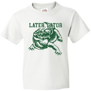 Inktastic Later, Gator Youth T-Shirt Alligator Alligators Gators Animal Lover - Picture 1 of 1