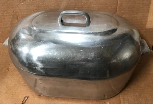 Vtg Wagner Ware Sidney 0 Magnalite 4269 Aluminum Roaster Dutch Oven with Lid - Picture 1 of 9