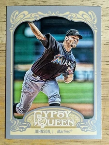 2012 Topps Gypsy Queen #186 Josh Johnson - Picture 1 of 2