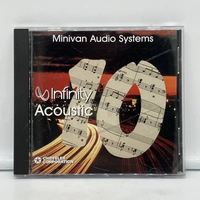 INFINITY ACOUSTIC 10 - Chrysler Minivan Audio Systems CD - Used - FREE SHIPPING Foto 1 de 4